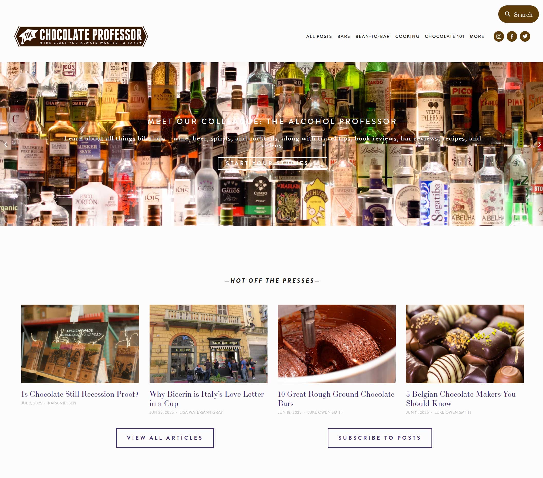 Read more about the article The article in the prestigious “Chocolate professor” quoting me!!!